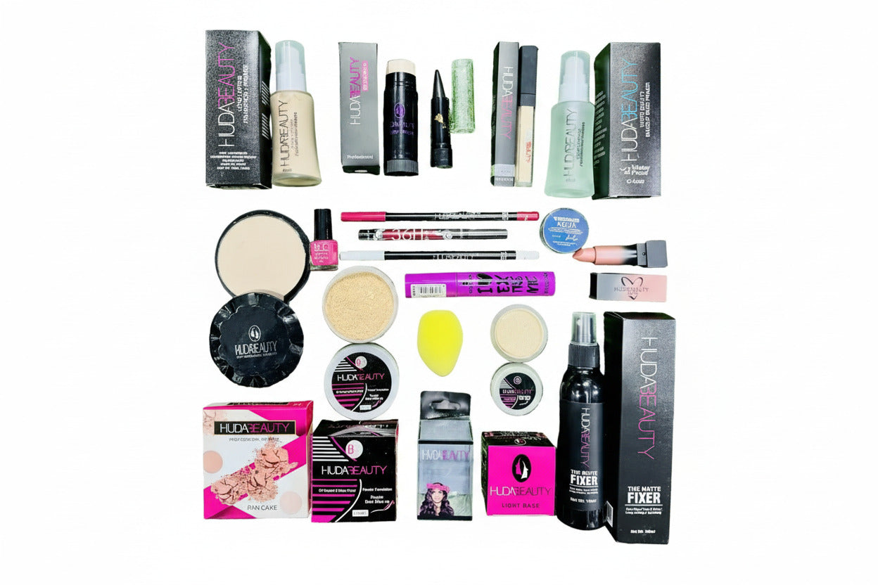 Ultimate 17-in-1 Professional Glamour Kit by HUDA BEAUTY: The Complete Beauty Solution