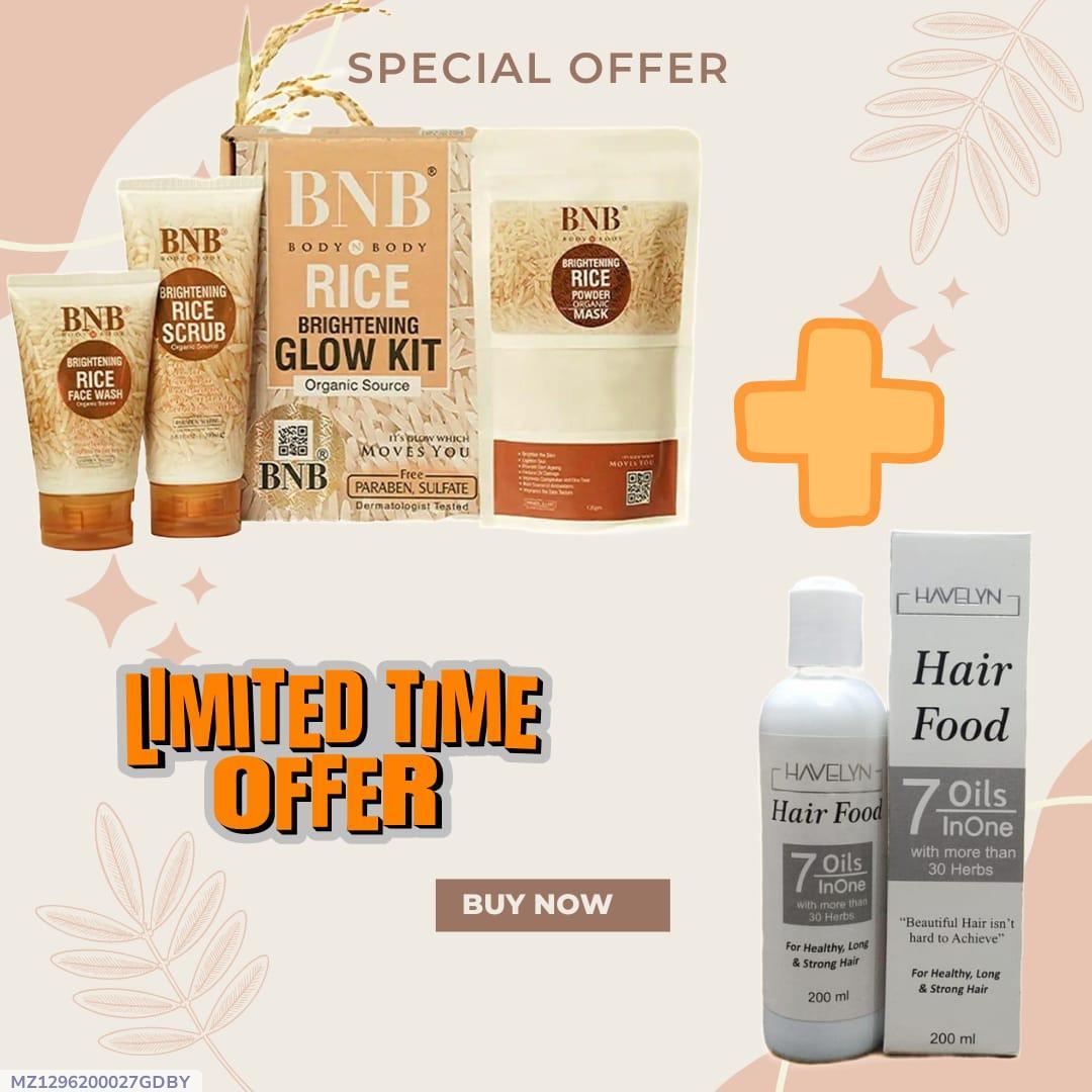 Nexus Glow-Up: 4-in-1 Essential Skincare & Haircare Bundle